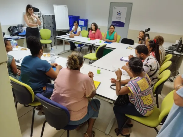 Un atelier détection de potentiels a été organisé sur l'île de La Réunion à l'occasion de la semaine des métiers du soin et de l'accompagnement.